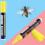 Queen Bee Marking Kit, Includes 2 Cages and 3 Marker Pens for Beekeeping 1