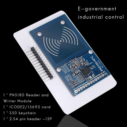 NFC RF Sensor Pn5180 ISO15693 High-Frequency RFID Smart Card Reader/Writer Icode2 2