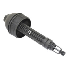 Oil filter cover for automobiles, filter cap compatible with BMW E46, E53, E60, E60N, E61 and E61N models