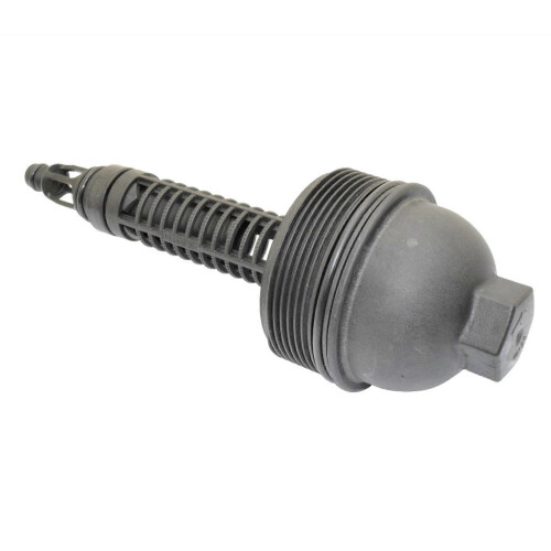 Oil filter cover for automobiles, filter cap compatible with BMW E46, E53, E60, E60N, E61 and E61N models 1