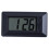 Ultra-thin car dashboard clock with LCD digital display and calendar for optimal use 1