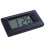 Ultra-thin car dashboard clock with LCD digital display and calendar for optimal use 2