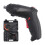 Rechargeable Mini Electric Screwdriver with 90-180 Rotating Handle, LED Light, Wireless, EU Standard 1