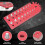 Portable thread gauge set for nuts and bolts 2