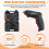 Rechargeable Mini Electric Screwdriver with 90-180 Rotating Handle, LED Light, Wireless, EU Standard 4