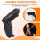 Rechargeable Mini Electric Screwdriver with 90-180 Rotating Handle, LED Light, Wireless, EU Standard 5