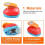 Paper Crafts Circle Punches Set - 6 Sizes, Including 3-Inch, Random Colors 4