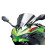 Motorcycle front windshield deflector kit, compatible with the 2024 NINJA500 SE 2