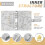 A6 PU Leather Budget Binder Marble Pattern Includes Stickers & Ruler 5