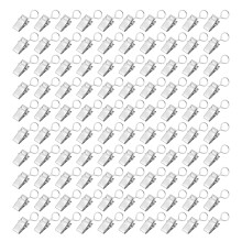 Stainless Steel Curtain Clips Hook Set Premium Metal S Hooks For Heavy Duty Drapes Home Decoration Wide Applications Strong Tension Clip Durable Rust