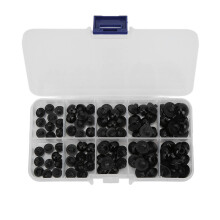 Assorted 100 Safety Eyes Resin Durable Craft Buttons Multi Sizes Wide Use