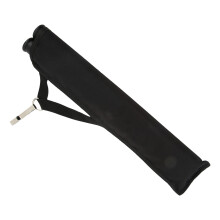 Oxford Cloth Bow Hunting Back Arrow Quiver with 2 Tubes, Black