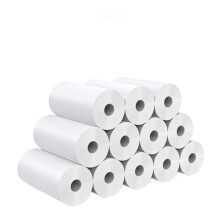 Instantprint camera paper for kids, refill, thermal printing, HD, fastdrying (12 rolls white).