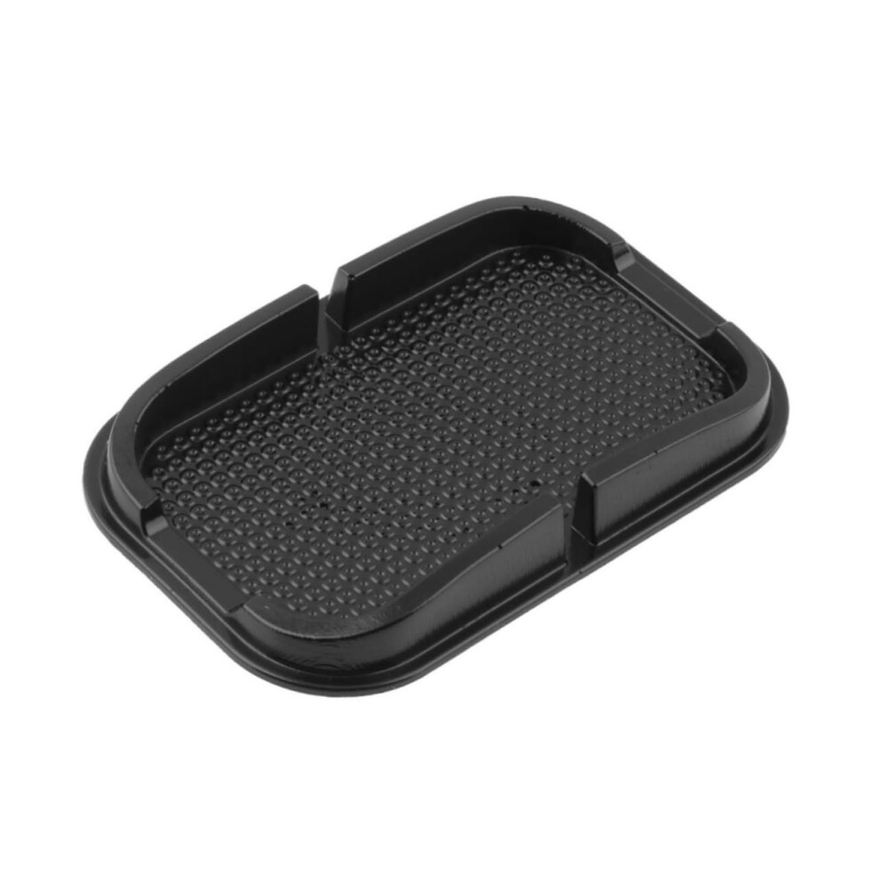 Car Non Slip Dashboard Mat With Secure Phone Grip, Washable Reusable Pad For Gps And Navigation 9347817960105