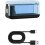 Action Camera Battery Charger with Fast USBC Charging, 3 Slot Compact Storage Case for GoPro 5