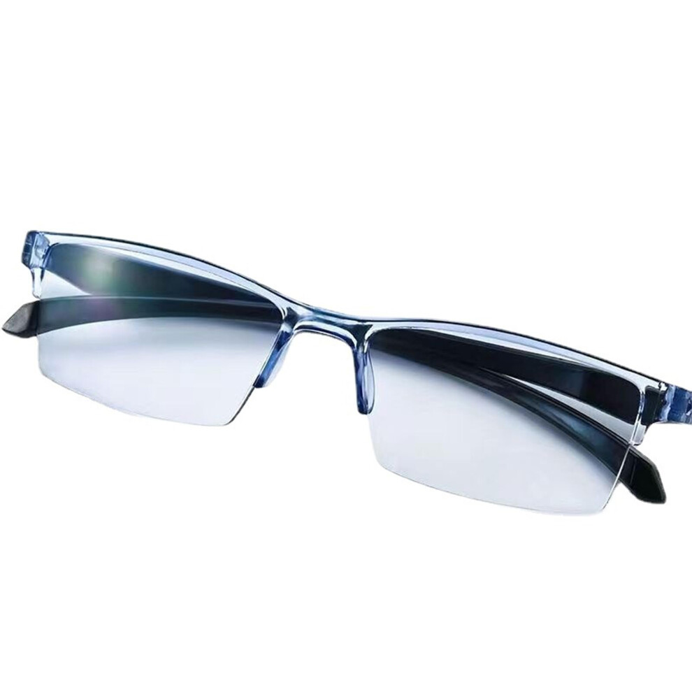Blue/Light Smart Auto Focus Reading Glasses With Blocking Lenses, Unisex Adjustable Zoom
