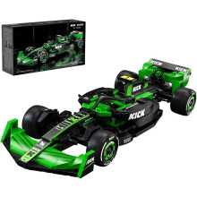 Technik Sports Car Kit for Kick Clean F1 Team C44, 314 Clamping Blocks Racing Car Toy, MOC Car Racing Car Model Gift for Adults Children (55023)