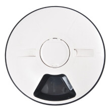 Timed Automatic Cat Feeder Programmable Bowl With Timer Music Reminder Compact Slip Base Easy To Clean For Cats And Dogs