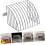 1 Set Filter Cover Drain Basket Strainer Gutter Downpipe Protection 2