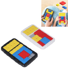 Sfida Piastrelle Puzzle Scorrevoli per Giocatori Doppio Interattivo in Plastica Portatile