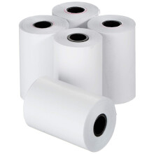 THM573812 57mm x 38mm x12M Credit Card Machine Chip and Pin Roll Thermal White