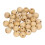DIY Wooden Smiley Face Beads - 30pcs for Creative Craft Projects 2