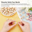 DIY Wooden Smiley Face Beads - 30pcs for Creative Craft Projects 7