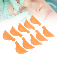 Tragbare, leichte Silikon-Wimpern-Schutzpads mit 5 Größenoptionen