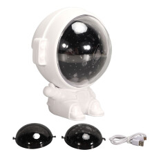 Nebula Effects for Your Room, Galaxy Projector Night Light with White Noise, Remote Control, Portable Size for Easy Use