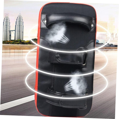 Kickboxing Thickened Pad Shield PU Material Ventilated Kicking Strike Pad For Martial Arts Training 1