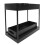Large Capacity Under Sink Organizer, Black, PP Material, Slide-Out Baskets 16