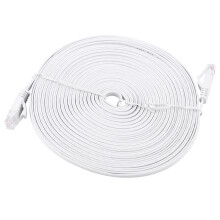 Cabo de rede Ethernet RJ45 Cat6 plano, fio de cobre puro nu, cabos de roteador UTPA com baixa atenuação e alta relação de diafonia acústica para