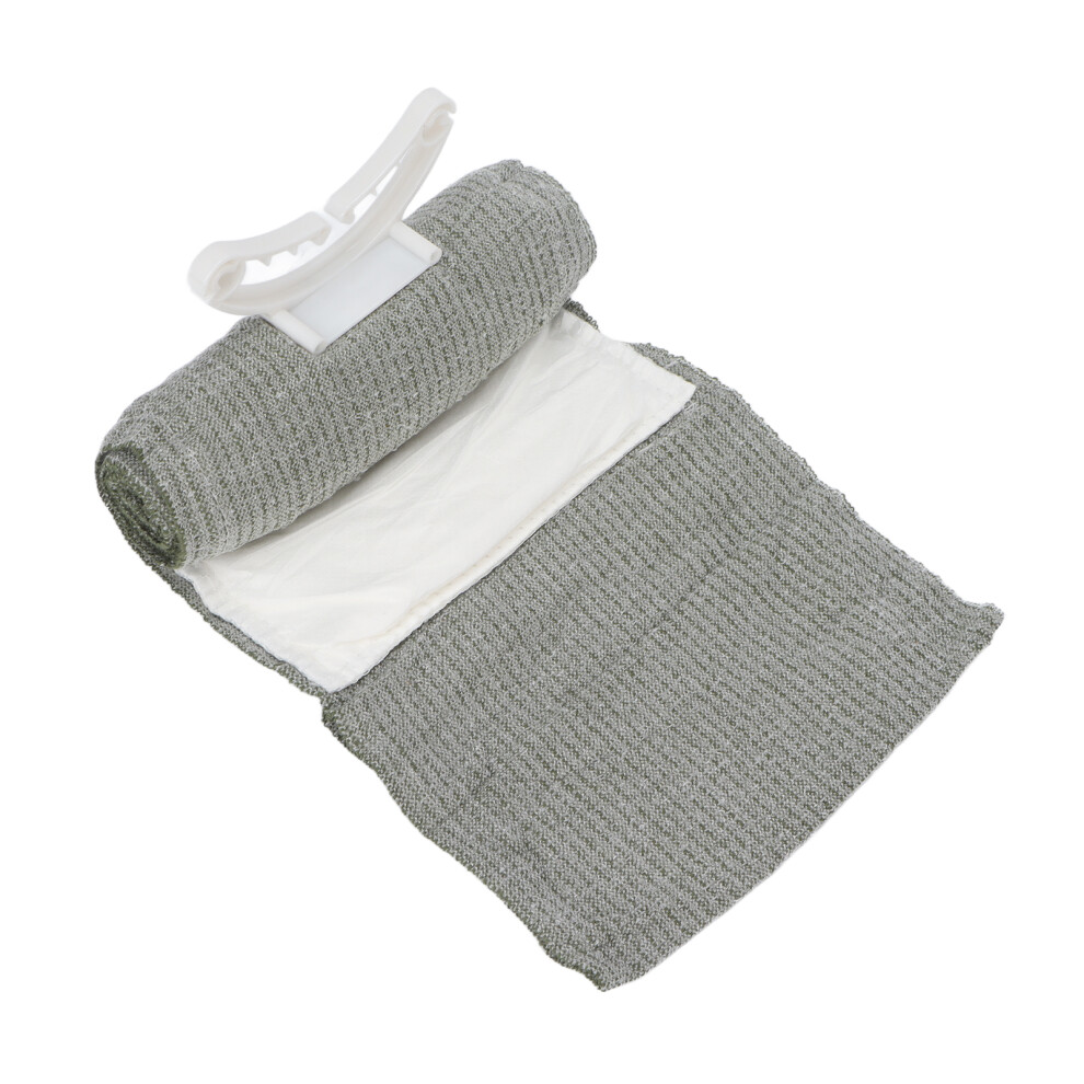 Sterile Pad Medical Compression Bandage, Self-Adhesive Vacuum Sealed Emergency Bandage for Trauma Wound Dressing, Immediate Bleeding Control for