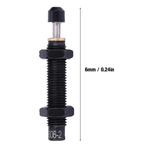 Self-Compensating Hydraulic Buffer For Pneumatic Oil Pressure Absorber, Quiet Operation Quick Reset Spring Efficient Shock Absorption For Automated 1