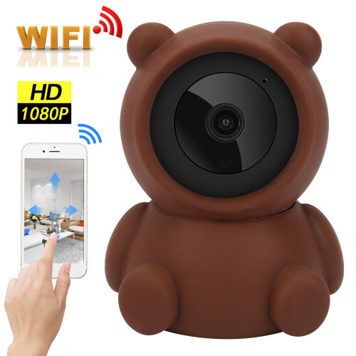 1080P WiFi Camera, Automatic Or Alarm Recording With Mobile Remote Viewing, Easy Installation Ensures Quick Setup While Durable Material Provides 2