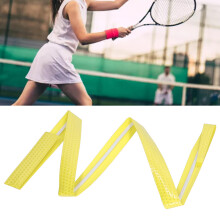 Yellow Non-Slip PU Overgrip for Tennis & Badminton Rackets Sweat Absorbent