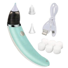 Aspiratore nasale elettrico per bambini, aspiratore nasale per neonati con protezione IPX4 ricaricabile, design portatile e adatto ai viaggi,