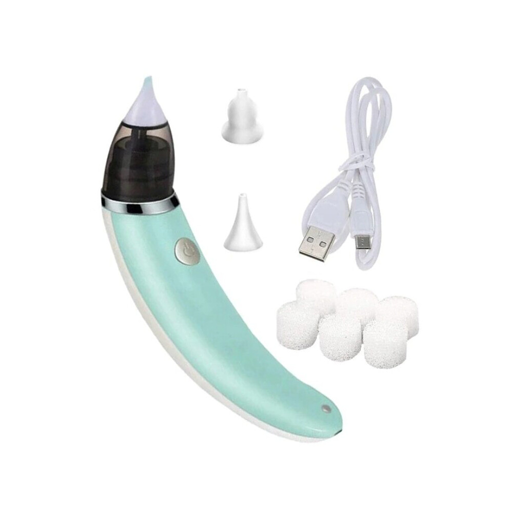 Nasal Aspirator for Baby, Electric Baby Nose Sucker with Adjustable Suction, Rechargeable and Portable Design for Children and Infants