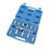 12 Pcs Steel Drain Plug Key Socket Set for Engine, Gearbox & Axle 16