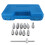 12 Pcs Steel Drain Plug Key Socket Set for Engine, Gearbox & Axle 1