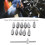 12 Pcs Steel Drain Plug Key Socket Set for Engine, Gearbox & Axle 5
