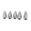 12 Pcs Steel Drain Plug Key Socket Set for Engine, Gearbox & Axle 4