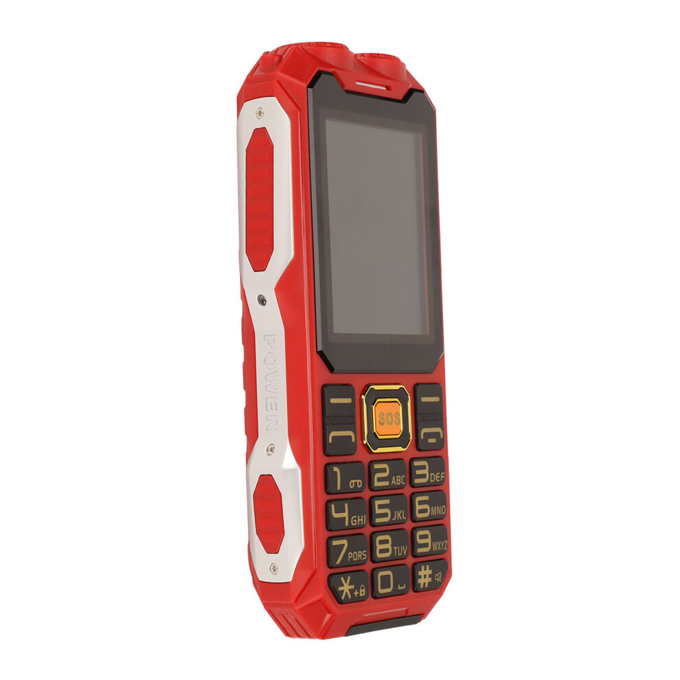 Senior Cellphone 2G 2.6In Ultrathin 16800Mah Elderly Mobile In Red 4681373307543