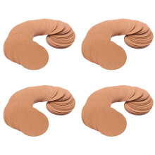 Posavasos de Corcho Autoadhesivos, Tapetes de Corcho Hojas de Respaldo de Corcho para Posavasos Y Suministros de Manualidades de Bricolaje (240
