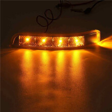 2X 876132P000 LED Turn Signal Light Side Mirror Lamp for  Sorento 2009-2014 Main Driving Position (Left Side)