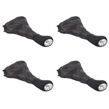 4X Leva del Pomello del Cambio Manuale in Pelle A 5 Marce con Coperchio del Bagagliaio per  Clio 2 Clio 3 Megane 2 Scenic 2 Kangoo