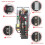 6X Gettoniera Coin Pusher JY133A CPU Arcade Coin Selector per Distributore Automatico Arcade Game Ticket Exchange 4