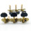 3X Left Right Classical Guitar String Tuning Pegs Machine Heads Tuners Keys 3L3R Professional Guitar Accessories,Black 5