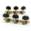 3X Left Right Classical Guitar String Tuning Pegs Machine Heads Tuners Keys 3L3R Professional Guitar Accessories,Black 4