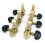 3X Left Right Classical Guitar String Tuning Pegs Machine Heads Tuners Keys 3L3R Professional Guitar Accessories,Black 3